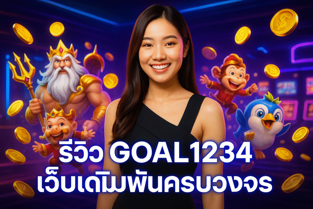 รีวิว GOAL1234 เว็บเดิมพันครบวงจร